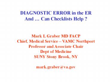 Diagnostic%20Errors%20%20in%20Medicine