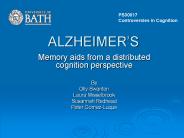 ALZHEIMER PowerPoint PPT Presentation
