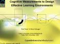 Cognitive Measurements to Design Effective Learning Environments PowerPoint PPT Presentation