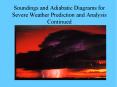Soundings and Adiabatic Diagrams for Severe Weather Prediction and Analysis Continued PowerPoint PPT Presentation