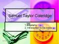 Samuel Taylor Coleridge PowerPoint PPT Presentation