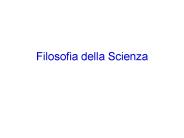 Filosofia della Scienza
