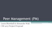 Peer Management (PM)