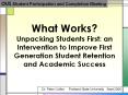 Students First Mentoring Project PowerPoint PPT Presentation