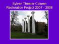 Sylvan Theater Column Restoration Project 2007 - 2008 PowerPoint PPT Presentation
