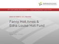 BANK OF AMERICA, N.A, TRUSTEE Fanny Holt Ames PowerPoint PPT Presentation