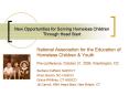 New Opportunities for Serving Homeless Children Through Head Start PowerPoint PPT Presentation