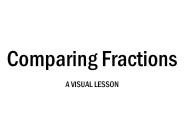 Comparing Fractions