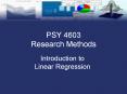 Introduction to Linear Regression PowerPoint PPT Presentation