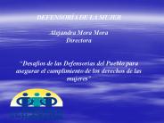 MUJERES PRIVADAS DE LIBERTAD