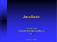 JavaScript PowerPoint PPT Presentation