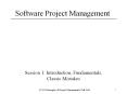 Software Project Management PowerPoint PPT Presentation