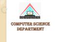 Computer Science Department PowerPoint PPT Presentation