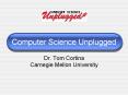 Computer Science Unplugged PowerPoint PPT Presentation