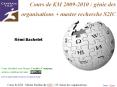 Cours de KM 2009-2010 : g PowerPoint PPT Presentation