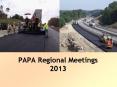 PAPA Regional Meetings 2013 PowerPoint PPT Presentation