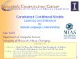 Constrained Conditional Models Learning and Inference for Natural Language Understanding PowerPoint PPT Presentation