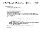 NOVELA SOCIAL (1950 - 1960)