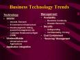 Business Technology Trends PowerPoint PPT Presentation