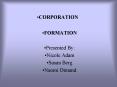 CORPORATION PowerPoint PPT Presentation