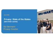 Privacy: State of the States (and then some)