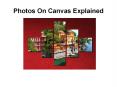 Canvas Prints and Photos on Canvas PowerPoint PPT Presentation