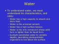 Water PowerPoint PPT Presentation