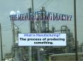 What is Manufacturing? PowerPoint PPT Presentation