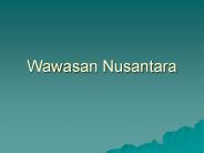 Wawasan Nusantara