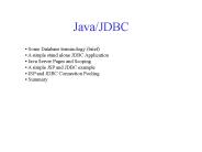 Java/JDBC