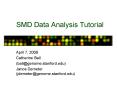SMD Data Analysis Tutorial PowerPoint PPT Presentation