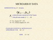 MICROARRAY DATA