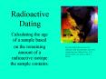 Radioactive Dating PowerPoint PPT Presentation