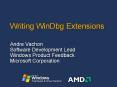 Writing WinDbg Extensions PowerPoint PPT Presentation