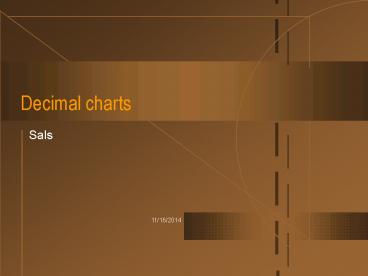 Decimal charts