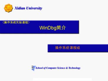 WinDbg??