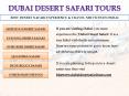 BEST DESERT SAFARI EXPERIENCE & TRAVEL SERVICES IN DUBAI PowerPoint PPT Presentation