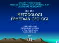PEMETAAN GEOLOGI PowerPoint PPT Presentation