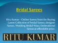Bridal Sarees