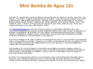 Bomba 12v Agua