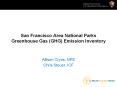 San Francisco Area National Parks Greenhouse Gas (GHG) Emission Inventory PowerPoint PPT Presentation