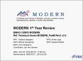 MODERN 1st Year Review ENIAC-120003 MODERN Ref. Technical Annex MODERN_PartB Rev2 v2.4 PowerPoint PPT Presentation