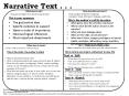 Narrative Text . . . PowerPoint PPT Presentation