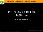 PROPIEDADES DE LAS PROTE