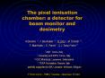 The pixel ionisation chamber: a detector for beam monitor and dosimetry PowerPoint PPT Presentation