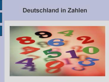 Deutschland in Zahlen