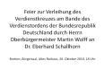 Feier zur Verleihung des Verdienstkreuzes am Bande des Verdienstordens der Bundesrepublik Deutschland durch Herrn Oberb PowerPoint PPT Presentation