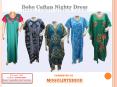 Boho Caftan Night Dress Maxi Kaftan PowerPoint PPT Presentation