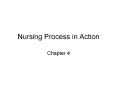 Nursing Process in Action PowerPoint PPT Presentation