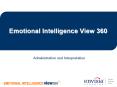 Emotional Intelligence View 360 PowerPoint PPT Presentation